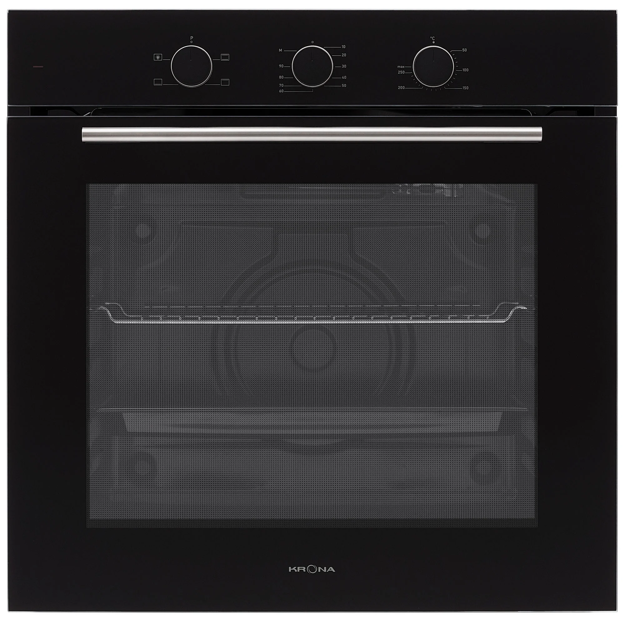 Духовой шкаф Krona ELEMENT 60 BL, черный