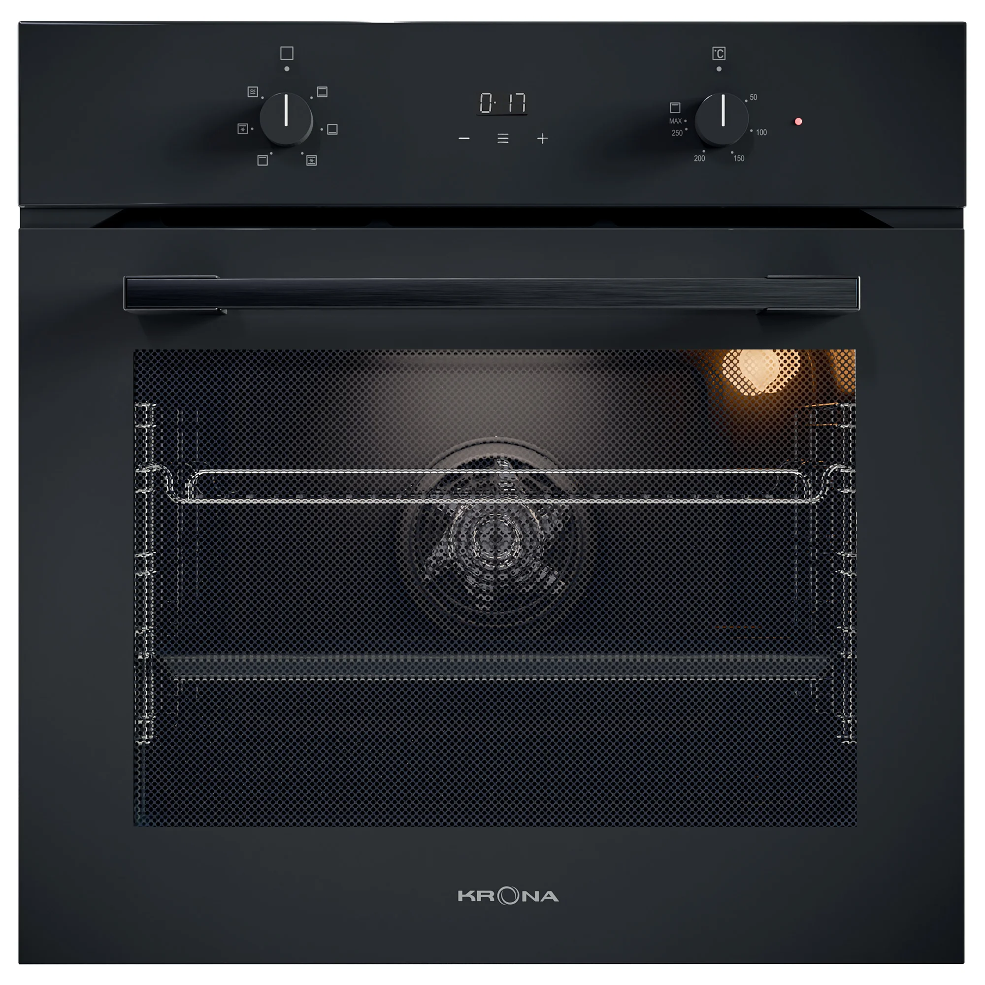 Духовой шкаф Krona MAGNETE 60 BL/BL, черный