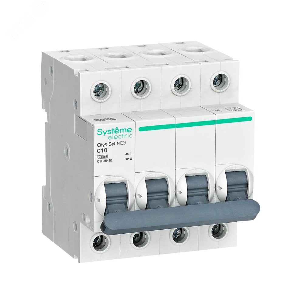Выключатель автоматический Systeme Electric City9 Set ВА МОД 32А C 6 kA