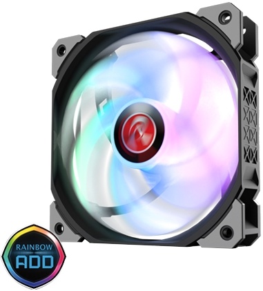 

Вентилятор RAIJINTEK AGERAS 12 ARGB-1, 120 мм, 2200rpm, 33 дБ, 4-pin PWM, 1шт, ARGB (0R40B00256), 12 ARGB-1