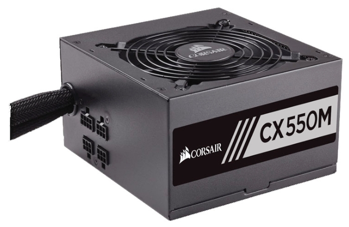 

Блок питания 550Вт ATX Corsair CX550M , 120 мм, 80 Plus Bronze (CP-9020102-EU), CX550M