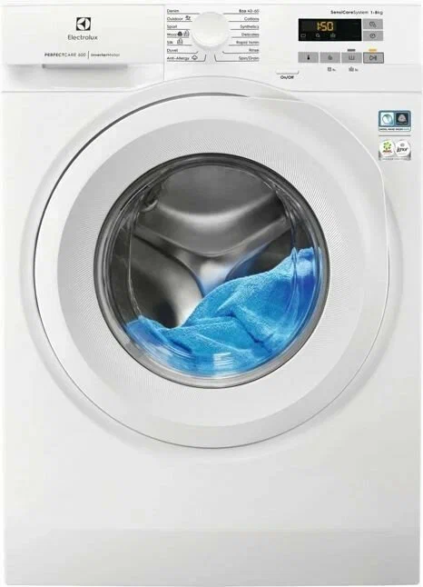 

Стиральная машина Electrolux EW6FN528S, 6 кг, 1200 об/мин, белый (EW6FN528S), EW6FN528S