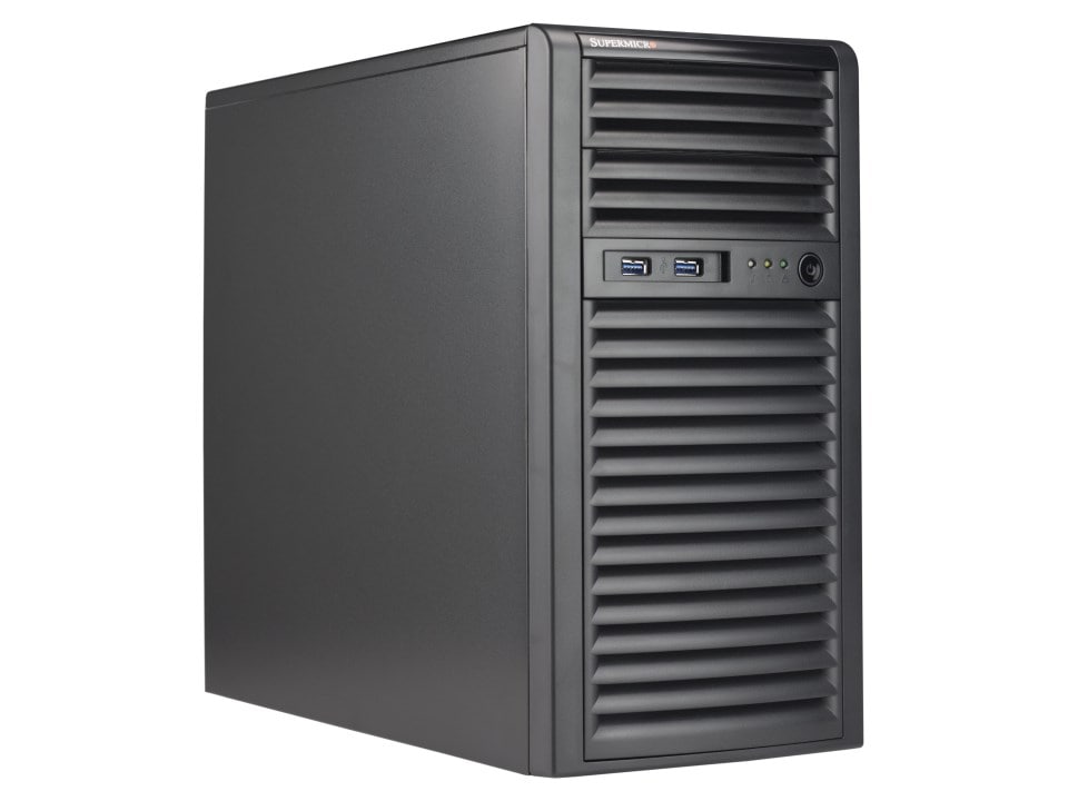 

Сервер Supermicro 530T-I, 1xIntel Xeon E-2314, 1x16Gb RAM, 1x2Tb 7.2K SATA HDD, 4x3.5", noDVD, 2xGLAN, IPMI, 1x400 Вт, Tower (SYS-530T-I.), 530T-I