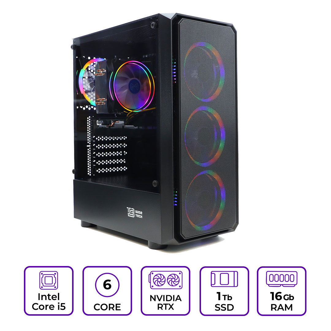 Системный блок Mastero Gaming SL04 (SL04-I11400-16S1000-3060)