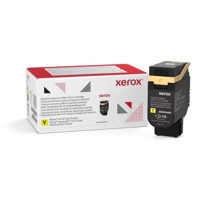 

Картридж лазерный Xerox 006R04680, желтый, 2000 страниц, оригинальный для Xerox VersaLink C410/VersaLink C415