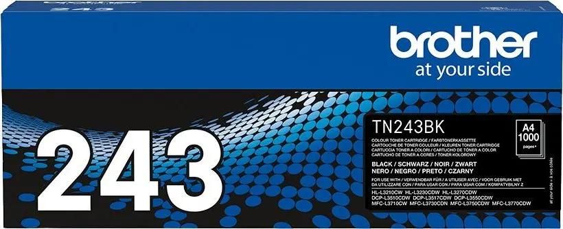 

Картридж лазерный Brother TN243BK, черный, 1000 страниц, оригинальный для Brother DCP-9010/HL-3040/HL-3050/HL-3070/MFC-9010/MFC-9120/MFC-9320