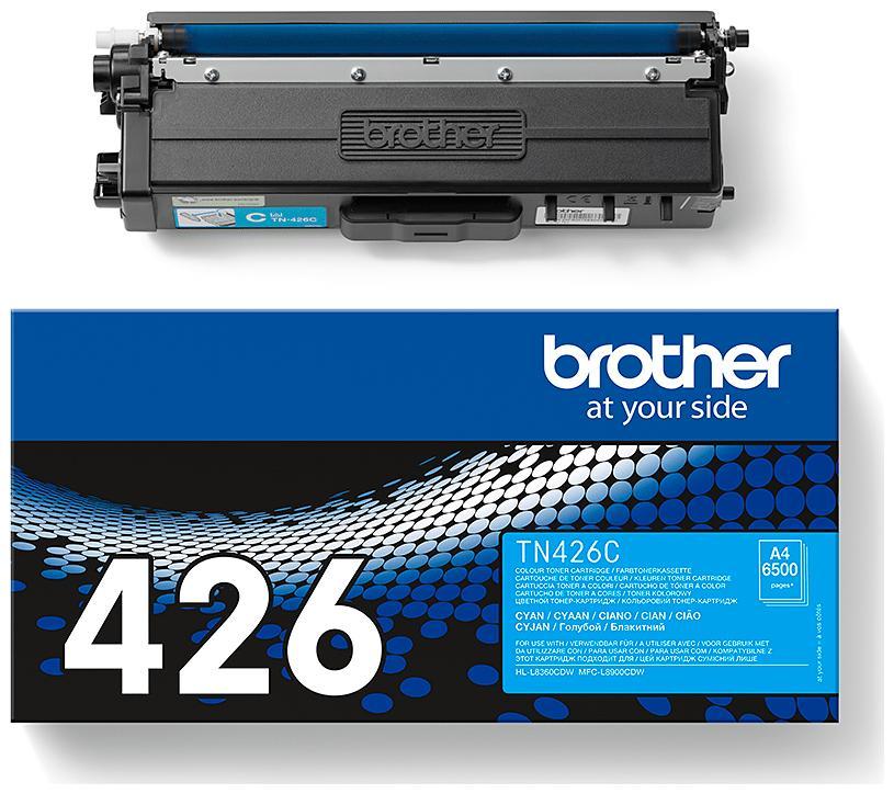 

Картридж лазерный Brother TN426CP, голубой, 6500 страниц, оригинальный для Brother MFC-L8900CDW/HL-L8360CDW