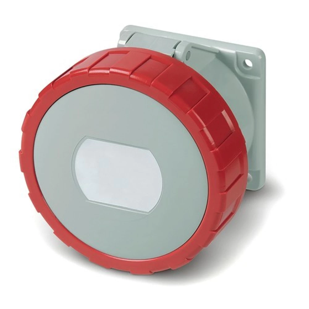 

Розетка DKC, скрытый монтаж, однопостовая, с крышкой, 32А, в сборе, IP67, 3P+E, красный, 1 шт. (DIS4273266)