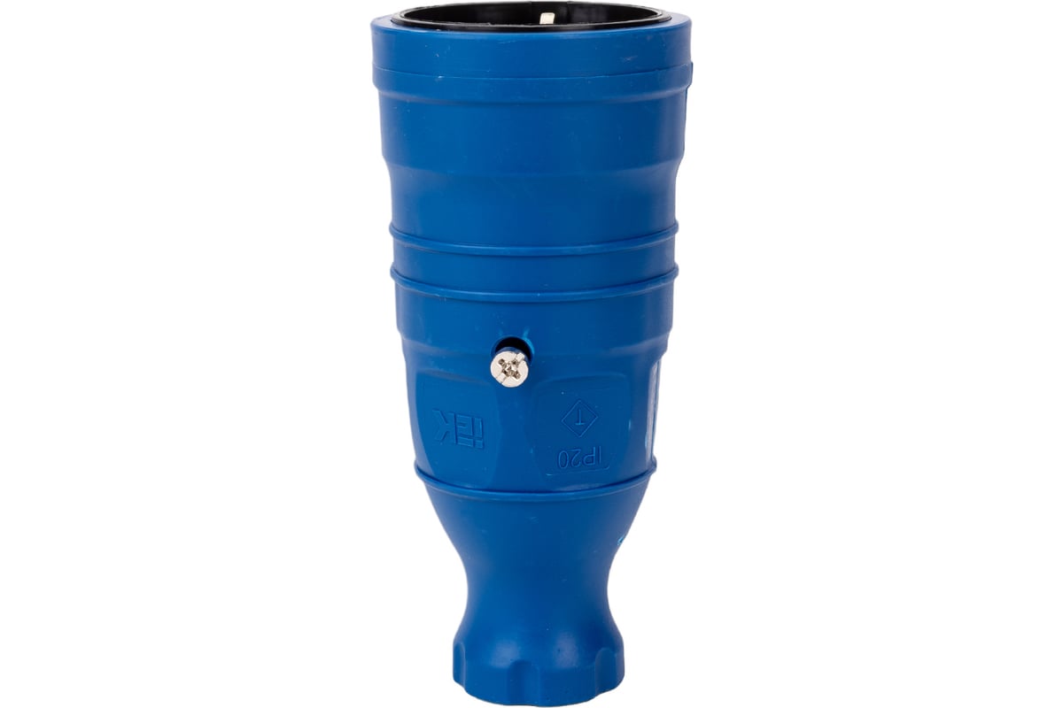 

Розетка IEK OMEGA РБп14-1-0м, переносная, однопостовая, с з/к, 16А, в сборе, IP20, синий, 1 шт. (OM-KR20-16-20-P1-00-K07), РБп14-1-0м