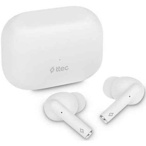 

Беспроводная гарнитура TTEC AirBeat Tone, белый (2KM144B), AirBeat Tone