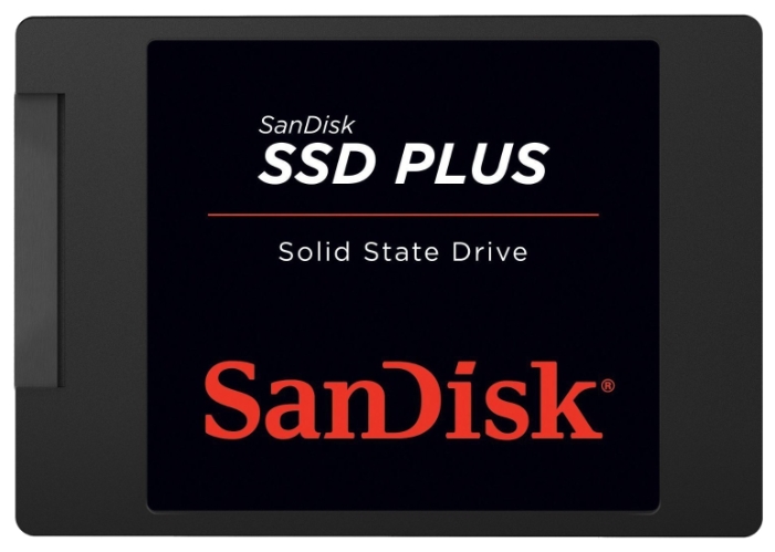 

Твердотельный накопитель (SSD) Sandisk 480Gb Plus, 2.5", SATA3 (SDSSDA-480G-G26)