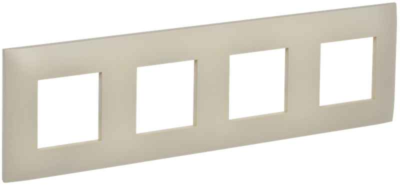 Рамка IEK SKANDY SK-F04B, 4-поста, бежевый
