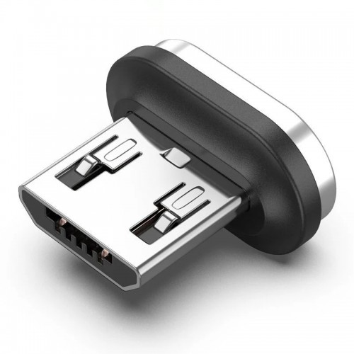Переходник (адаптер) Micro USB-Magnetic, черный, Vention (KBVB0)