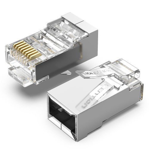 

Коннектор IDFR0 RJ-45 8P8C категория 6a, экранированный, 50 шт., Vention (IDFR0-50), IDFR0