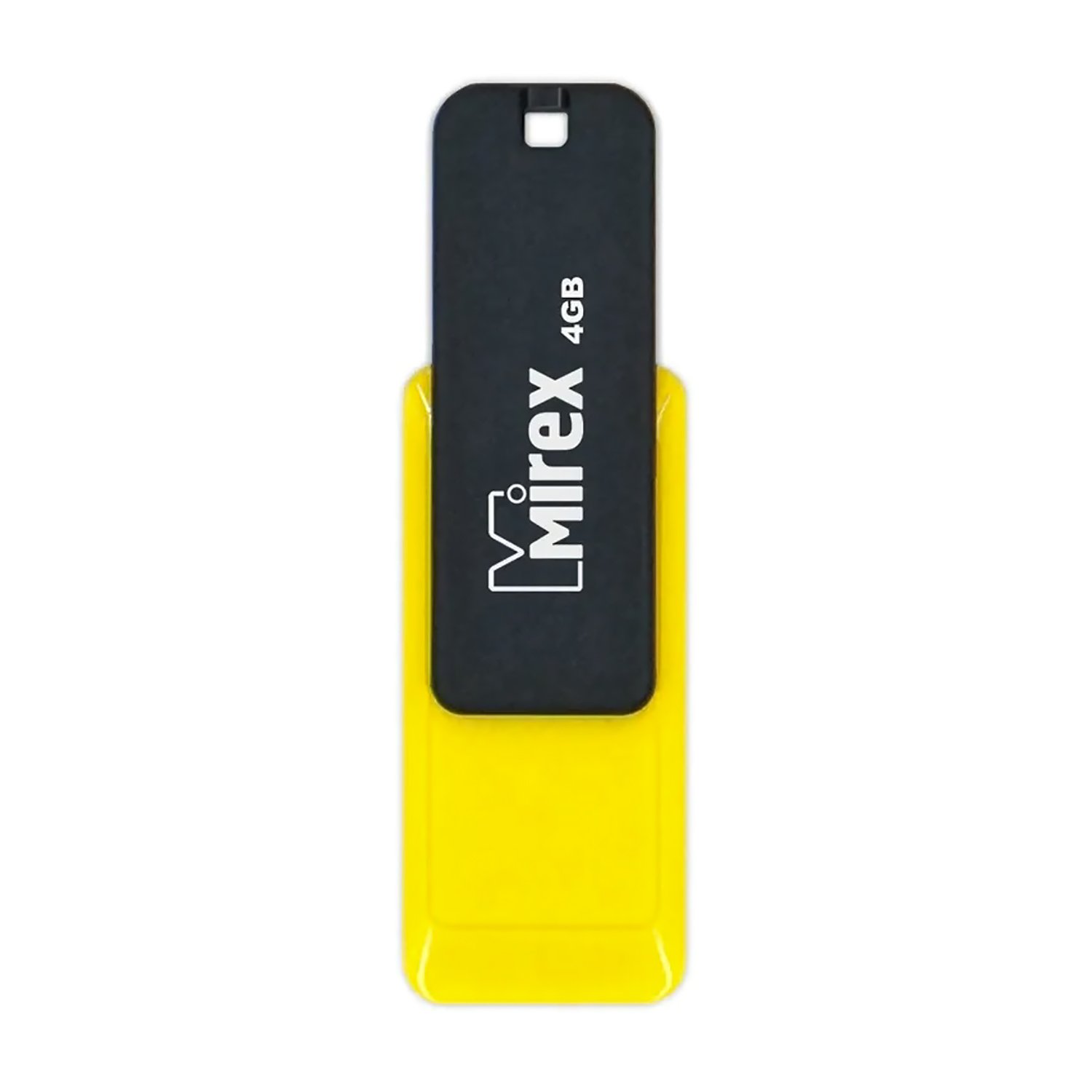 

Флешка 4Gb USB 2.0 Mirex CITY, черный/желтый (234229)