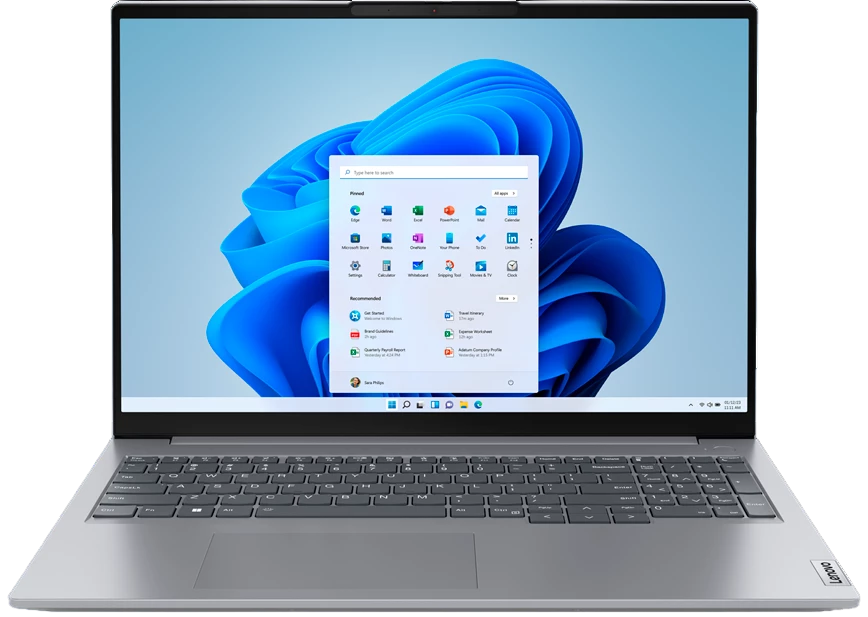 Ноутбук 16" Lenovo ThinkBook 16 G6, серый (21KH00E3CD)
