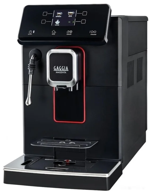 

Кофемашина автоматическая GAGGIA Magenta Plus BK, молотый/зерновой, 1.8 л, полуавтоматический, керамические жернова, дисплей, черный, 1.5 кВт (RI8700/01), Magenta Plus BK