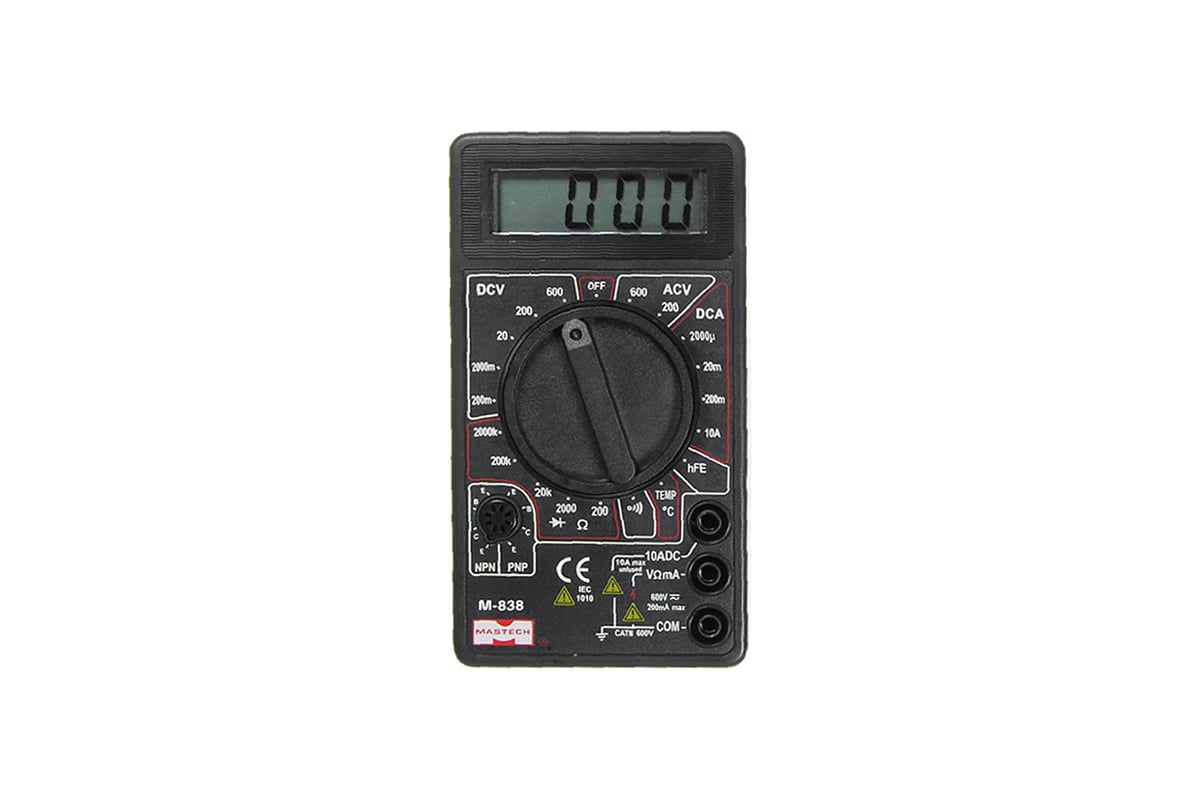 Мультиметр MASTECH M838(DT838)