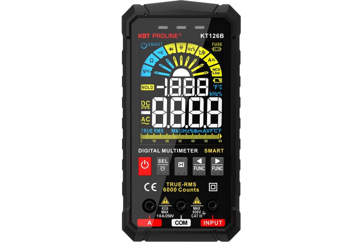 Мультиметр КВТ PROLINE KT 126В