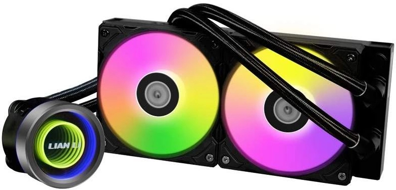 

Жидкостное охлаждение LIAN LI Galahad II Trinity 240 ARGB для Socket 115x/1200/1700/1851/AM5/AM4, 2x120 мм, ARGB, черный (G89.GA2T24B.00), Galahad II Trinity 240 ARGB