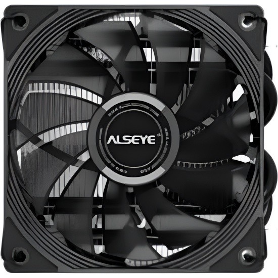 

Кулер для процессора Alseye S37-4 для Socket/115x/1200/1700/1851/AM4, 92 мм, 3000rpm, 130 Вт, 4-pin PWM, Al+Cu (S37-4), S37-4