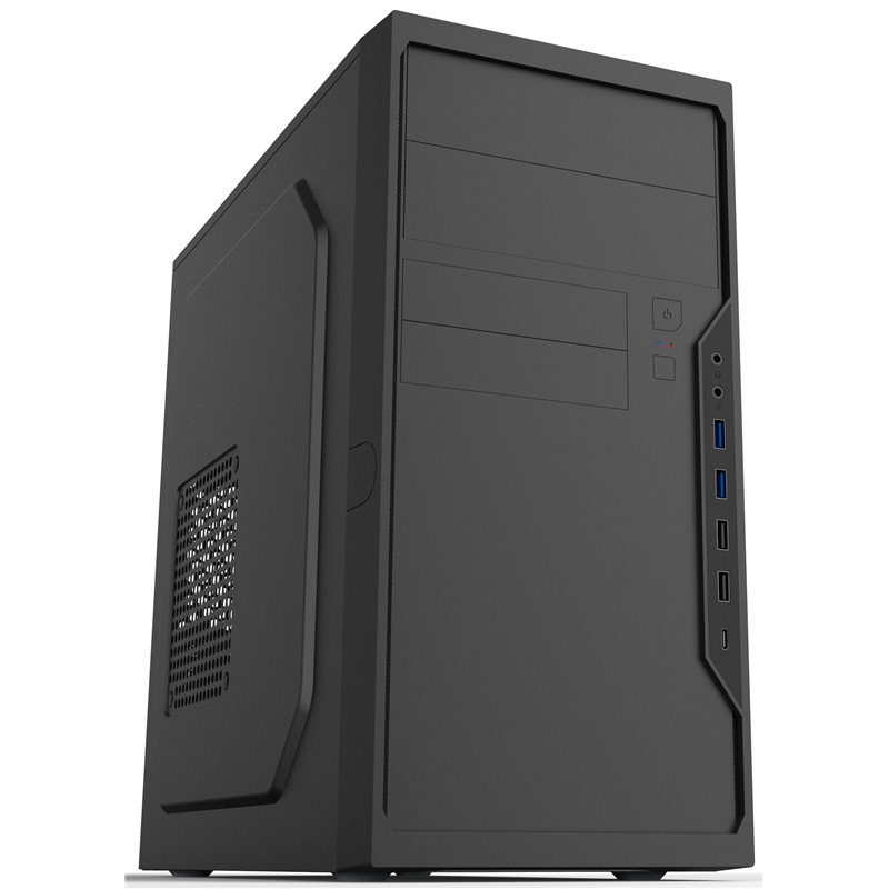 

Корпус Foxconn FL-733R, mATX, Midi-Tower, 2xUSB 3.0, USB Type-C, черный, 450 Вт (FL-733R-FZ450R-U32C-PH), FL-733R