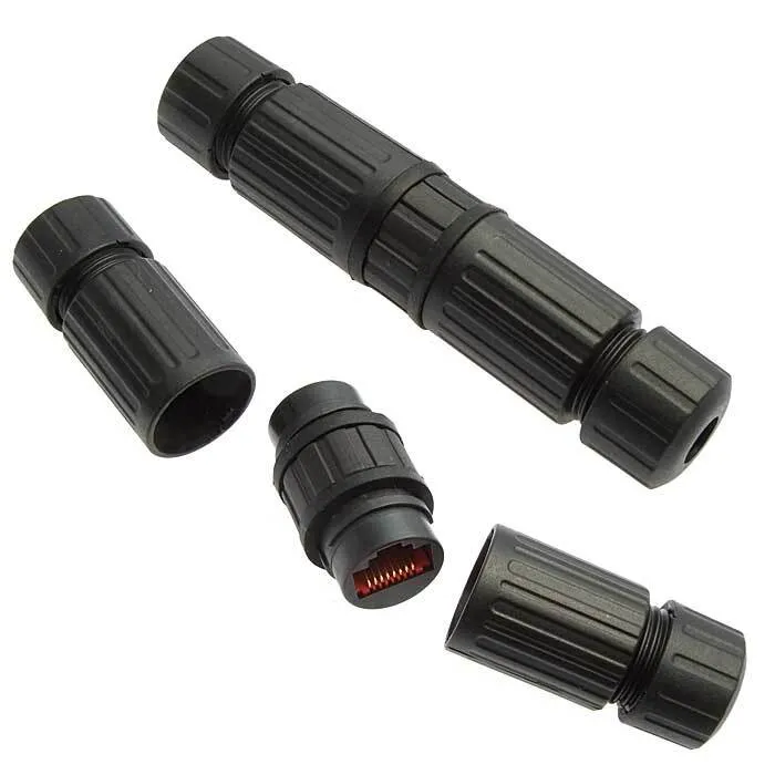 

Разъем проходной герметичный Noname для 2xRJ-45 (SZC-16-RJ45-1)