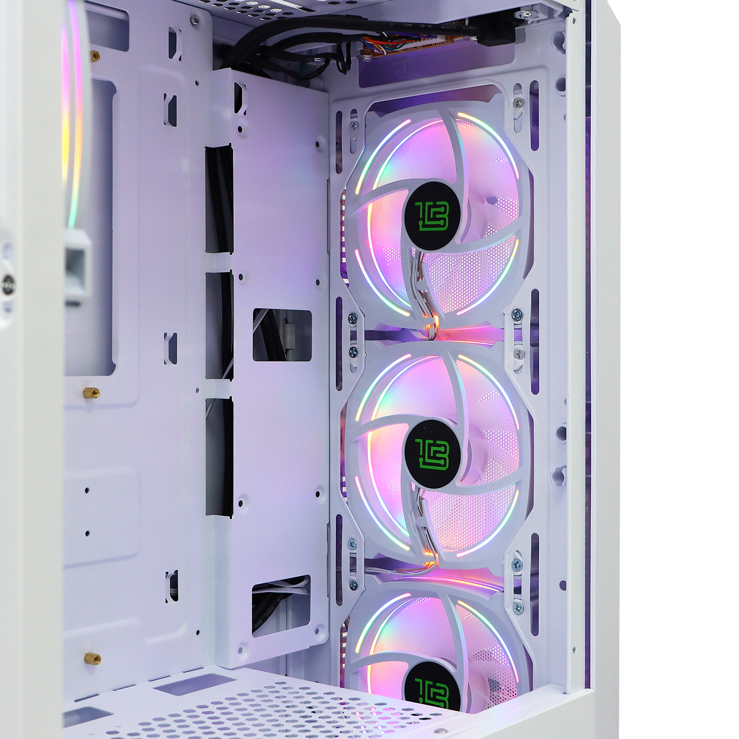 Корпус BaseTech eXtreme GFX-03, Midi-Tower, без БП, белый