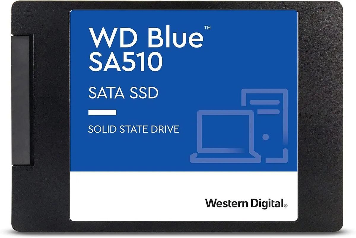 

Твердотельный накопитель (SSD) Western Digital 4Tb Blue SA510 WDS400T3B0A, 2.5", SATA3 (WDS400T3B0A) Retail, WDS400T3B0A