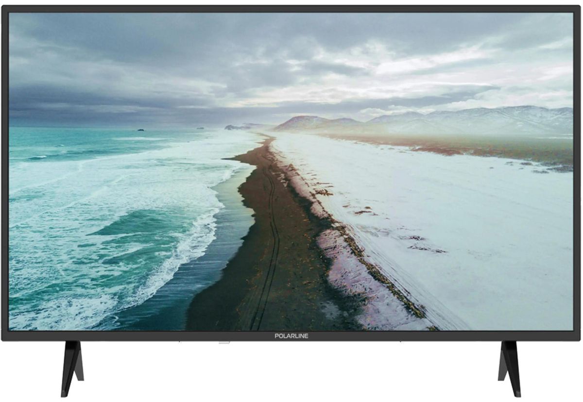

Телевизор 43" Polarline 43PL52TC-SM, 1920x1080, DVB-T /T2 /C, HDMIx3, USBx2, WiFi, Smart TV, черный (43PL52TC-SM), 43PL52TC-SM