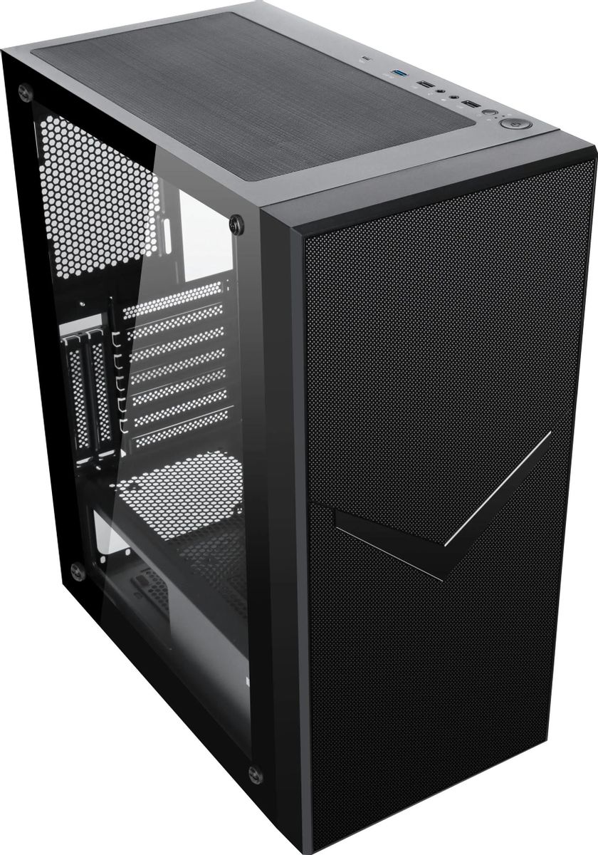 

Корпус ACCORD 3501, ATX, Midi-Tower, USB 3.0, черный, без БП (ACC-3501), 3501