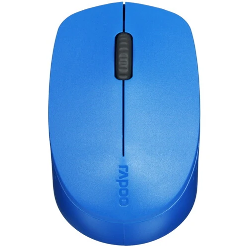 

Мышь беспроводная Rapoo M100, 1300dpi, оптическая светодиодная, Bluetooth/Радиоканал, синий (M100-BLU), M100