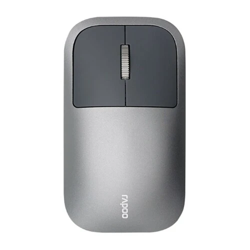 

Мышь беспроводная Rapoo M700, 1300dpi, оптическая светодиодная, Bluetooth/Радиоканал, темно-серый (M700-GRY), M700