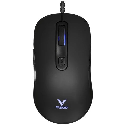 

Мышь проводная Rapoo V16RGB, 12800dpi, оптическая светодиодная, USB, черный (V16RGB), V16RGB