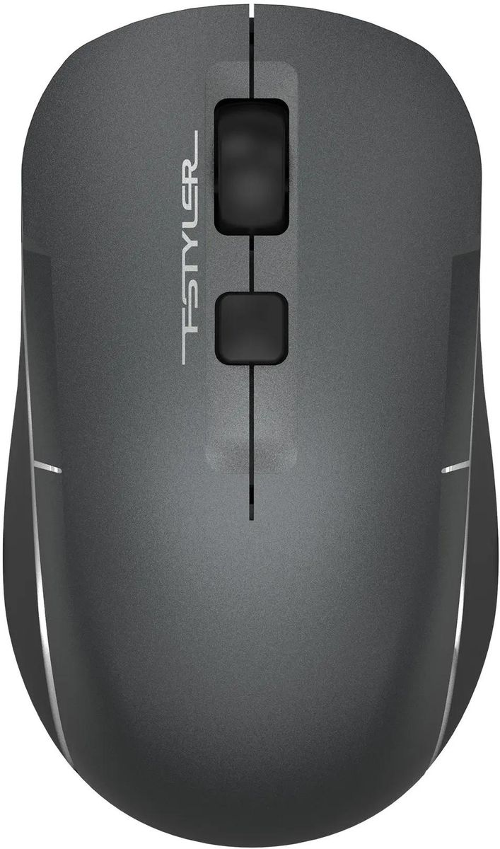 

Мышь беспроводная A4Tech FB26CS Air2, 2000dpi, оптическая светодиодная, Bluetooth/USB, серебристый (FB26CS AIR2 SMOKY GREY), FB26CS Air2