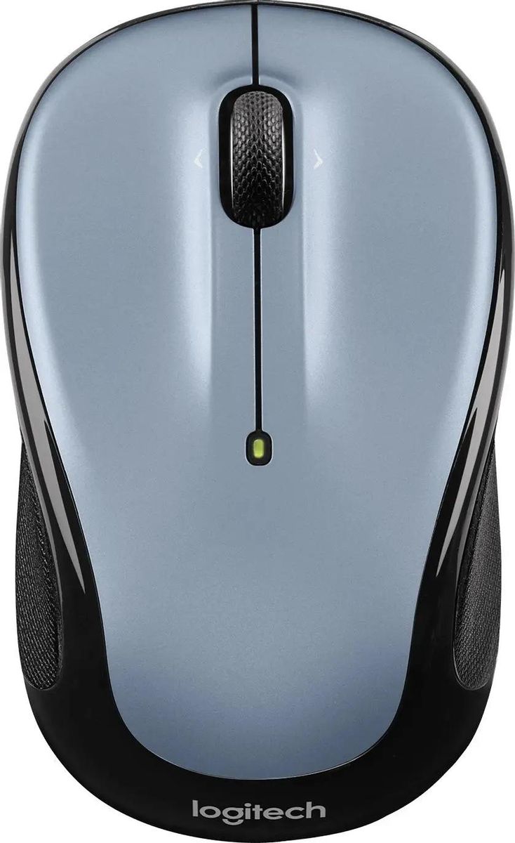 

Мышь беспроводная Logitech M325s, 1000dpi, оптическая светодиодная, Bluetooth/Радиоканал, серый/черный (910-006813), M325s
