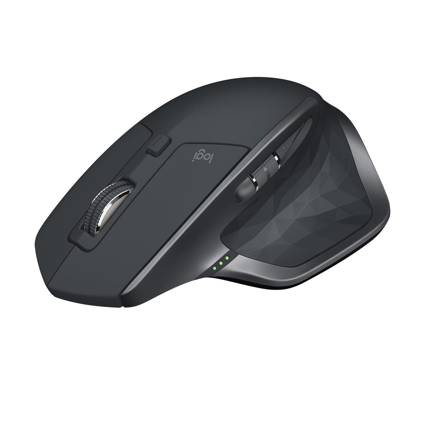 Мышь беспроводная Logitech MX Master 2S, 4000dpi, оптическая лазерная, Bluetooth/USB, черный/серый (910-007223)