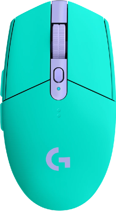 Мышь беспроводная Logitech G304 LIGHTSPEED, 12000dpi, оптическая светодиодная, USB, зеленый (910-006380)