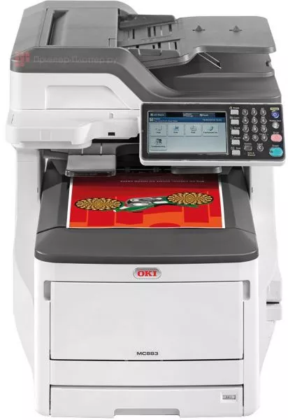 

МФУ лазерный OKI MC883dn, A3, цветной, 35 стр/мин (A4 ч/б), 20 стр/мин (A3 ч/б), 1200x1200 dpi, дуплекс, АПД-100 листов, факс, сетевой, USB, белый, требуется запуск через АСЦ (45850304), MC883dn