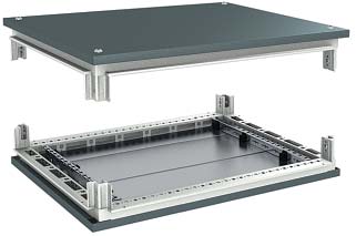 

Крыша и основание DKC для шкафа CQE, 1200х600 мм, черный (R5RKTB126)