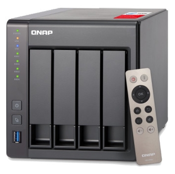 

Сетевой накопитель (NAS) QNAP TS-451+, слоты 4x2.5"/3.5" SATA 6Gb/s, 2x1 Гбит/с, HDMI, 2xUSB 3.0, Intel Celeron, DDR3, RAID 0/1/5/6/10, TS-451+