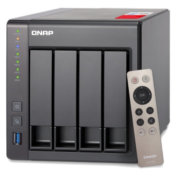 

Сетевой накопитель (NAS) QNAP TS-451+, слоты 4x2.5"/3.5" SATA 6Gb/s, 2x1 Гбит/с, HDMI-выход, 2xUSB 3.0, Intel Celeron J1900/4x2GHz, DDR3L 2048, RAID 0/1/5/6/10, (TS-451+-2G), TS-451+