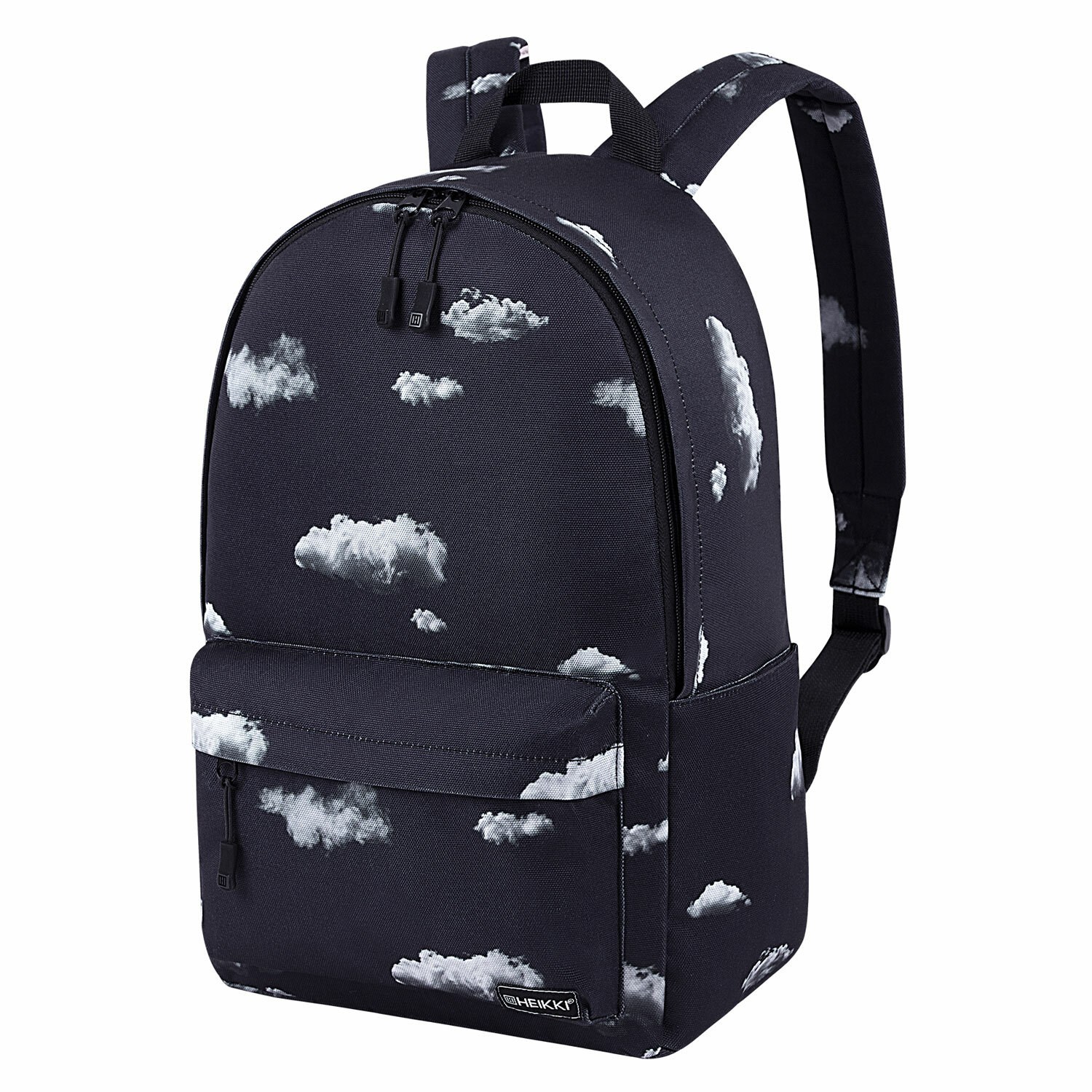 

Рюкзак HEIKKI POSITIVE Clouds, 1 отделение, черный (272549)