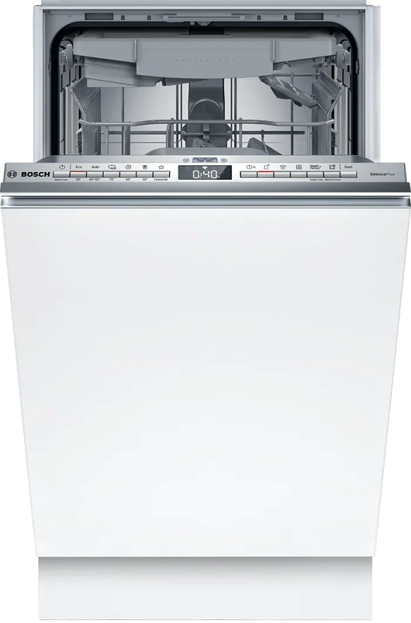 

Посудомоечная машина встраиваемая узкая Bosch Serie 4 SPV4HMX10E (SPV4HMX10E), SPV4HMX10E