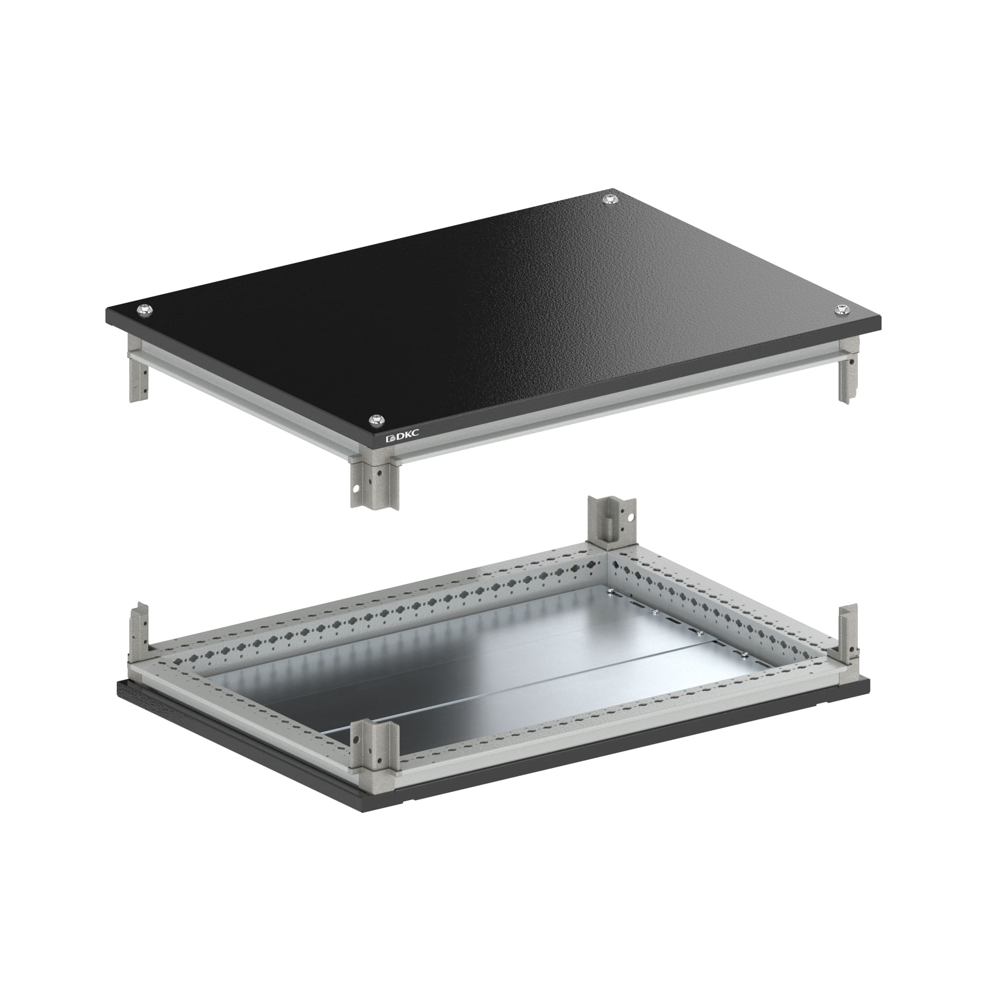 

Крыша и основание DKC для шкафов CQE N, 1200x400 мм, черный (R5NKTB124)