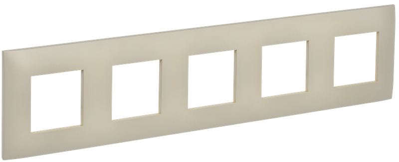 Рамка IEK SKANDY SK-F05B, 5-постов, бежевый