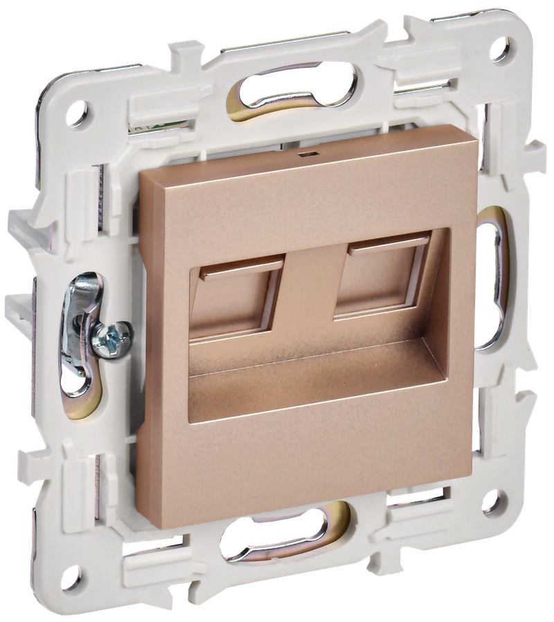 

Розетка RJ-45 скрытый монтаж категория 5e, IP20, песочный, IEK SKANDY SK-K03Sa (SK-K20-1-K98), SK-K03Sa
