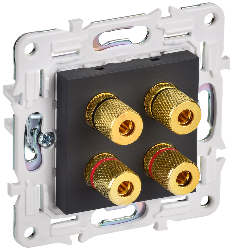 Аудиорозетка IEK SKANDY SK-A01G (SK-S40-K53)