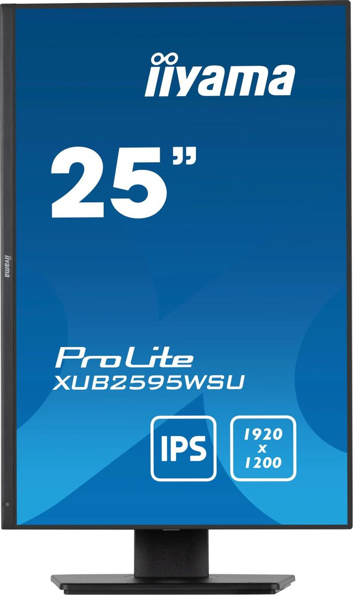 

Монитор 25" Iiyama ProLite XUB2595WSU-B5 IPS, 1920x1200 (16:10), 300кд/м2, 4 мс, 178°/178°, VGA, HDMI, DisplayPort, USB-Hub, черный (XUB2595WSU-B5), XUB2595WSU-B5
