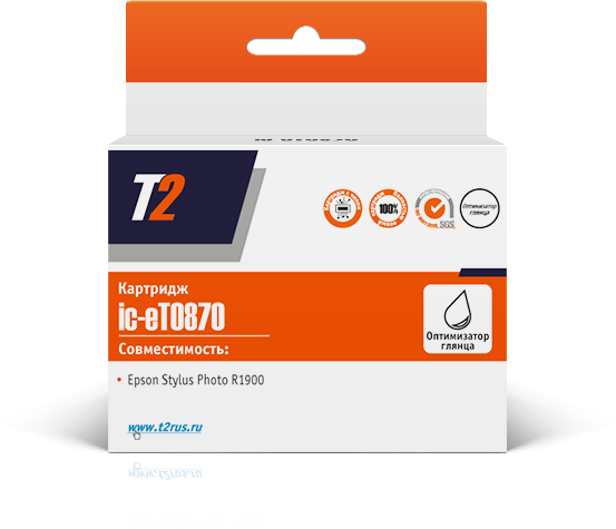 

Картридж струйный T2 IC-ET0870 (T08704/T08704010), совместимый, для Epson Stylus Photo R1900